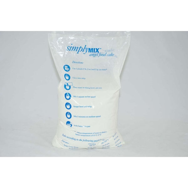 Mezcla para pastel Pillsbury Simplymix Angel Food de 114 oz. para hornear, paquete de 4 - 18000-37059.