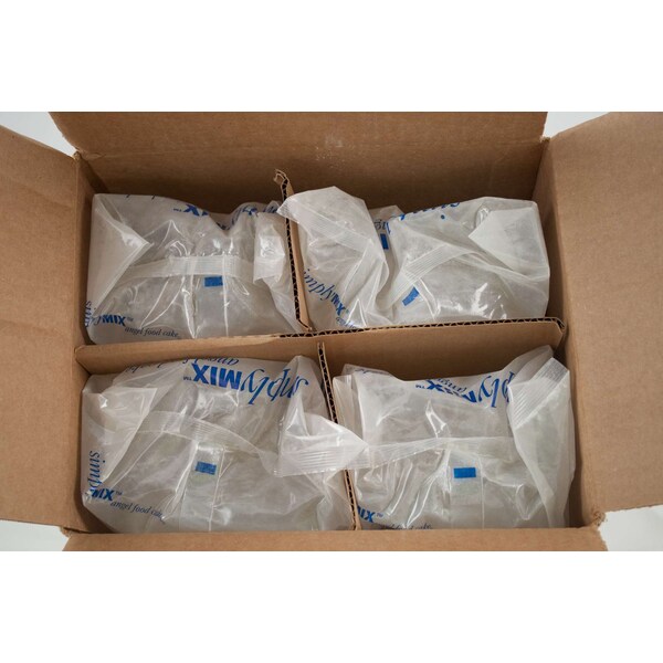 Mezcla para pastel Pillsbury Simplymix Angel Food de 114 oz. para hornear, paquete de 4 - 18000-37059.