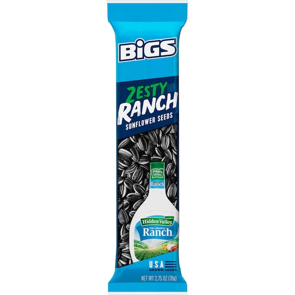 Semillas de Girasol Bigs Bigs Hidden Valley Ranch de 2.75 oz., Paquete de 72 - 1601201057