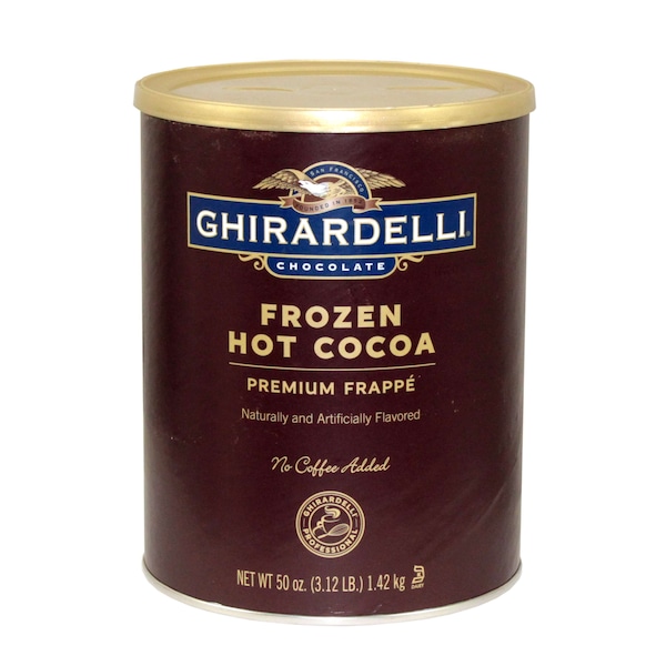 Ghirardelli Frappe de Cacao Caliente Congelado Ghirardelli 3.12lbs Lata, PK6 - 66213