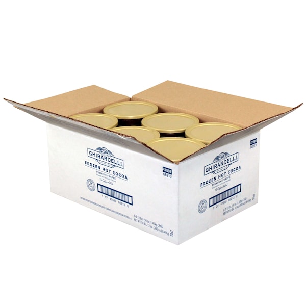 Ghirardelli Frappe de Cacao Caliente Congelado Ghirardelli 3.12lbs Lata, PK6 - 66213