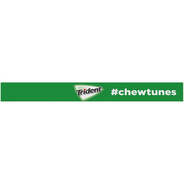 Chicle Trident Sugar Free sabor Sandía Twist de 14 piezas, paquete de 144 - 01112