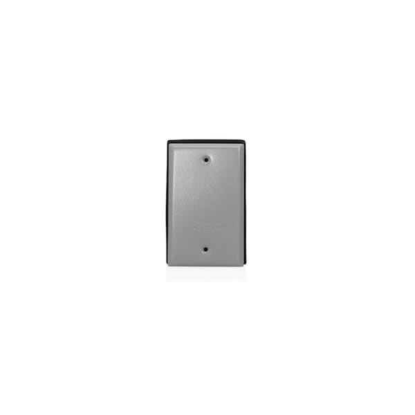 Leviton Single Gang Die-Cast, Weatherproof Blank Coverincludes - 955476