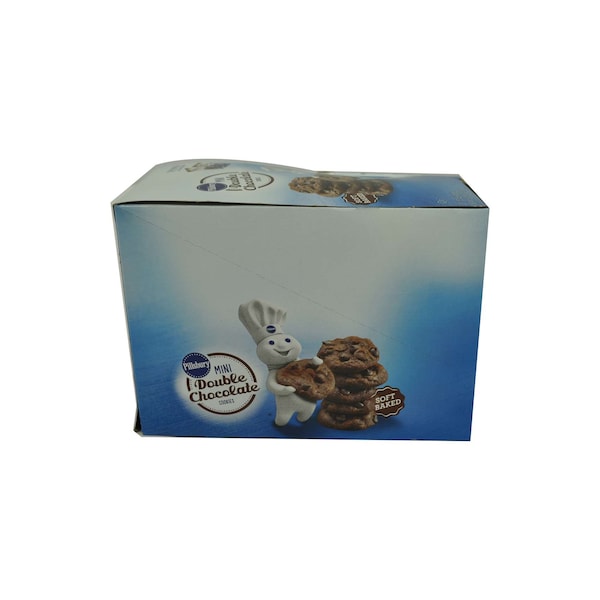 Galletas Mini Suaves Horneadas Doble Chocolate Pillsbury Pillsbury 18 oz., Paquete con 9 unidades - 18000-49546