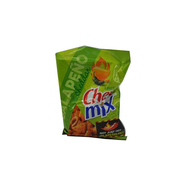 Mezcla de botanas Chex Mix Jalapeño Cheddar 3.75 oz., Paquete de 8 - 16000-14856