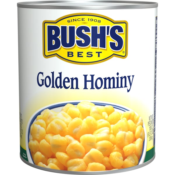 El mejor maíz dorado de Bush's Best en lata de  #10, paquete de 6 - 01717.