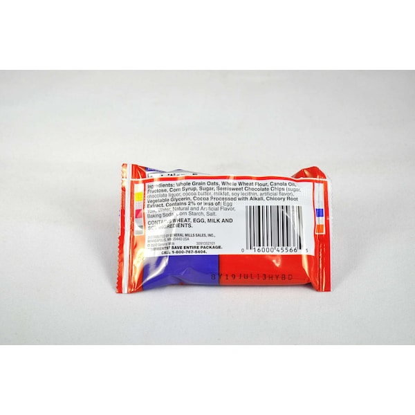 Barra de avena de chocolate doble envuelta individualmente Betty Crocker de 1.24 oz., PK144 - 16000-45566