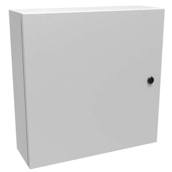 Hammond Steel Electrical Enclosures, 20 in H, 6 in D, 20 in W, NEMA 4, Hinged - EN4SD20206LG