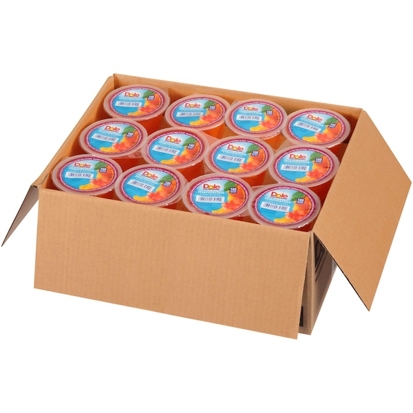 Dole Mandarinas en Gel de Naranja 4.3 oz. Tazón de Plástico, Paquete de 36 - 03054