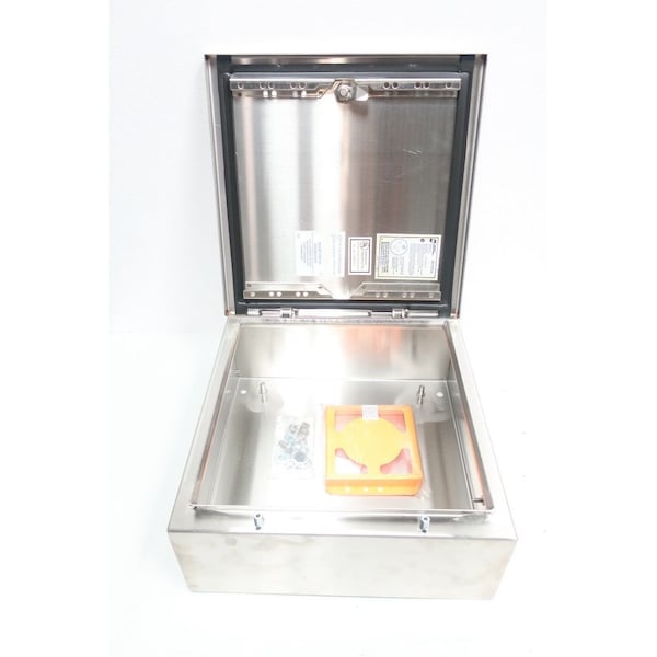 Hammond Stainless Steel Electrical Enclosures, 16 in H, 6 in D, 16 in W - 2S16166