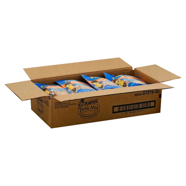 Mezcla de Frutos Secos Picantes Cajún de Planters en Empaque de 6 oz, Paquete de 12 - 10029000072197