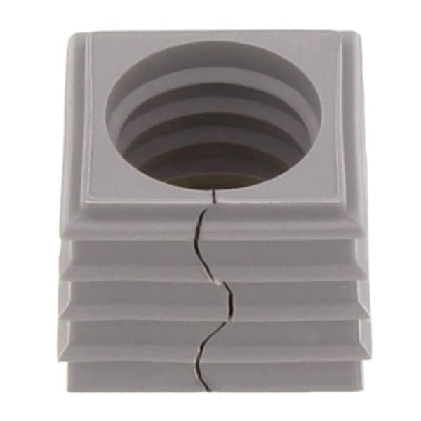 Conta-Clip Small Sealing Sleeve, 17.7 mm. H x 20.3 mm. W x 20.3 mm. L, Thermoplastic Elastomer - 28609.6