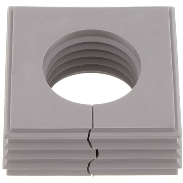 Conta-Clip Large Seal, 17.7 mm. H x 42.8 mm. W x 42.8 mm. L, Thermoplastic Elastomer - 28586.6
