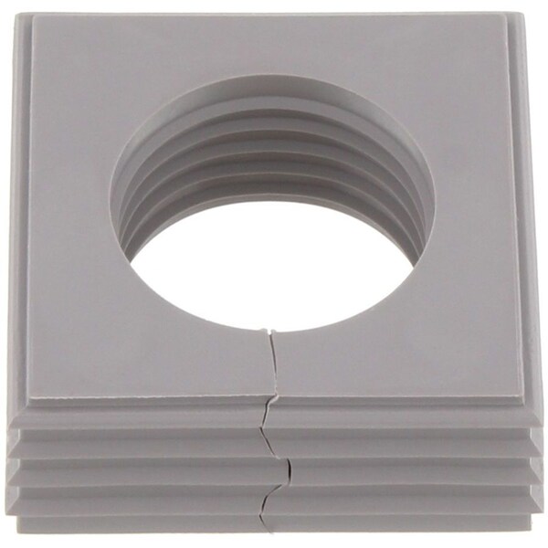 Conta-Clip Large Seal, 17.7 mm. H x 42.8 mm. W x 42.8 mm. L, Thermoplastic Elastomer - 28588.6