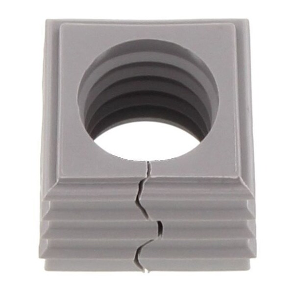 Conta-Clip Small Sealing Sleeve, 17.7 mm. H x 20.3 mm. W x 20.3 mm. L, Thermoplastic Elastomer - 28574.6