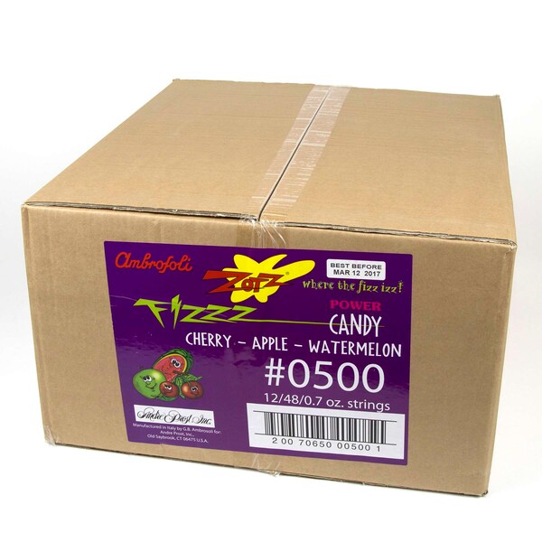 Cuerdas de dulce Zotz Zotz Fizz Power - Cereza Manzana Sandía, PK576 - 0500