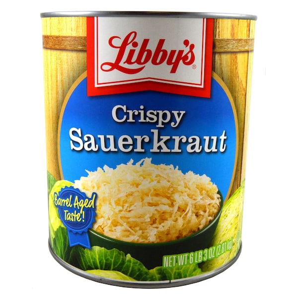 Chucrut Libbys Libby Fancy 99 oz., paquete de 6 - F003710094628