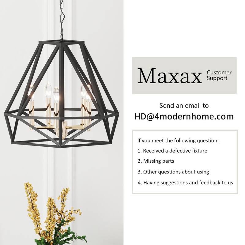Lámpara de Alba a Ocaso Integrada LED para Exterior, Moderna Negra Montpelier de Maxax con Pantalla Blanca (Paquete de 6) - 7029-1BK-6pk