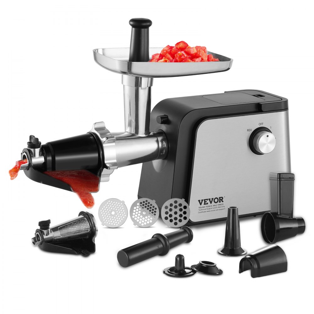 VEVOR 4.9 LBS/Min Electric Tomato Strainer 500W Tomato Sauce Maker Machine Home - GJJ400WDGNSLHIOMUV1