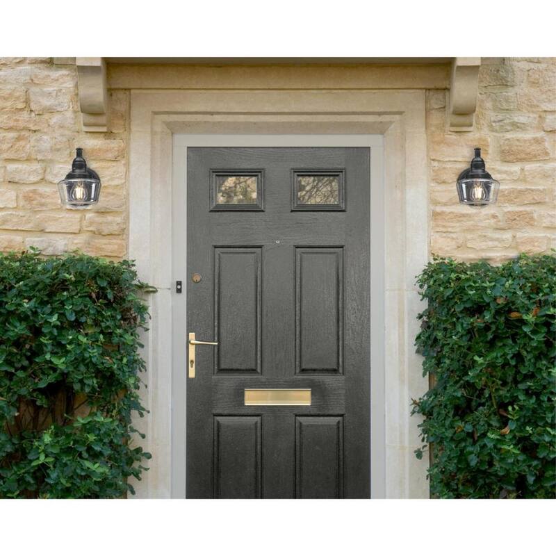 Westinghouse Eddystone 1-Light Matte Black Outdoor Wall Mount Sconce with Clear Seeded Glass, Dusk to Dawn Sensor - 6121200

Westinghouse Eddystone 1-Luz Mate Negro Montaje en Pared Exterior con Vidrio Transparente Sembrado, Sensor de Anochecer a Amanecer - 6121200