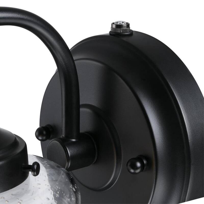 Westinghouse Eddystone 1-Light Matte Black Outdoor Wall Mount Sconce with Clear Seeded Glass, Dusk to Dawn Sensor - 6121200

Westinghouse Eddystone 1-Luz Mate Negro Montaje en Pared Exterior con Vidrio Transparente Sembrado, Sensor de Anochecer a Amanecer - 6121200