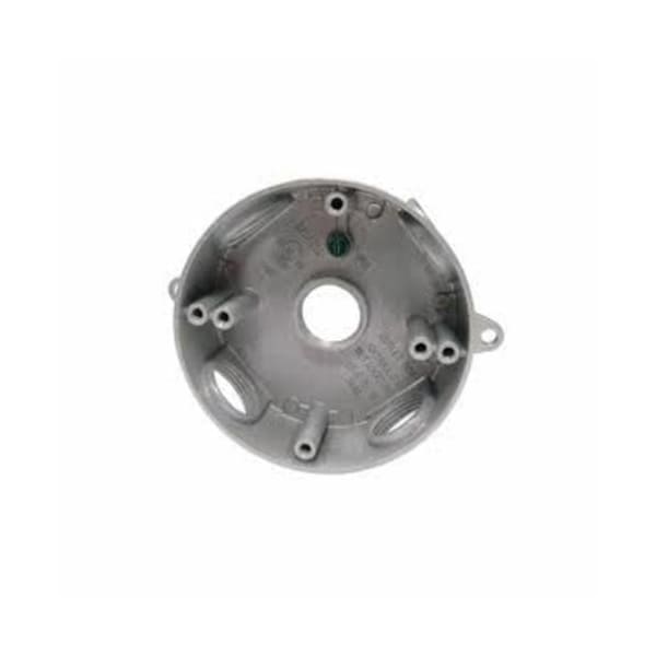 Mulberry Electrical Box, 15.3 cu in, Round Box Type, Aluminum, Round Shape - 30316B