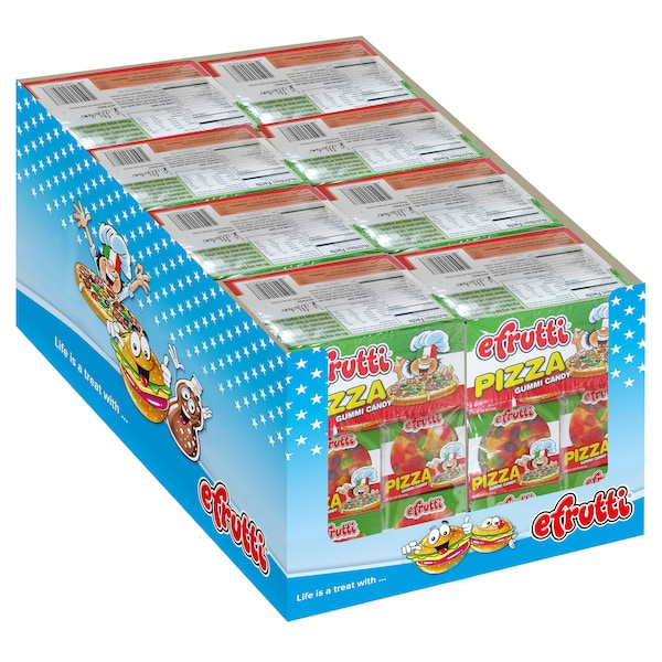 Efrutti Efrutti Pizza de Gomitas .55 oz. Paquete, PK384 - 5071