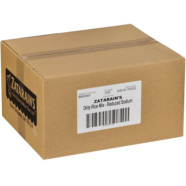 Zatarain's Reducido en Sodio Mezcla para Arroz Sucio 40 oz., PK6 - 900474441