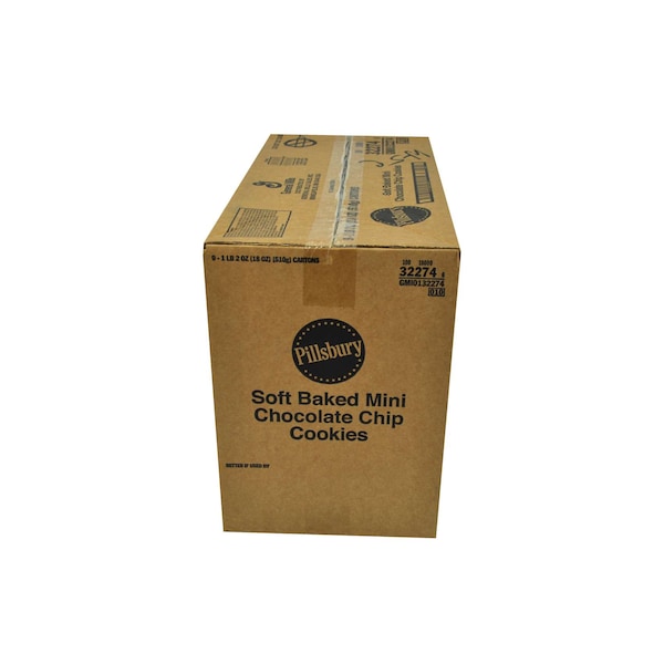 Pillsbury Galletas Mini Suaves Horneadas con Chispas de Chocolate 18 oz., Paquete de 9 - 18000-32274