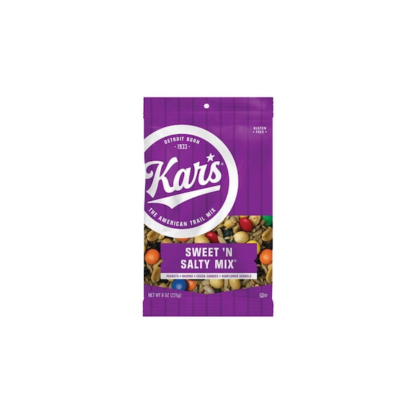 Mezcla de Frutos Secos Dulces y Salados Kars Kars 8 oz en Bolsa - 8628