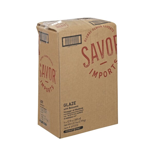 Glaseado balsámico Savor Imports 12.9 oz., PK6 - 645832
