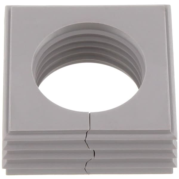 Conta-Clip Large Seal, 17.7 mm. H x 42.8 mm. W x 42.8 mm. L, Thermoplastic Elastomer - 28590.6