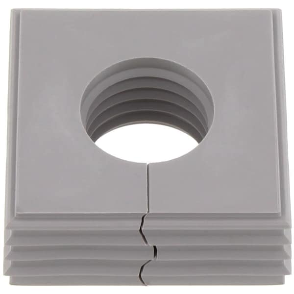 Conta-Clip Large Seal, 17.7 mm. H x 42.8 mm. W x 42.8 mm. L, Thermoplastic Elastomer - 28582.6