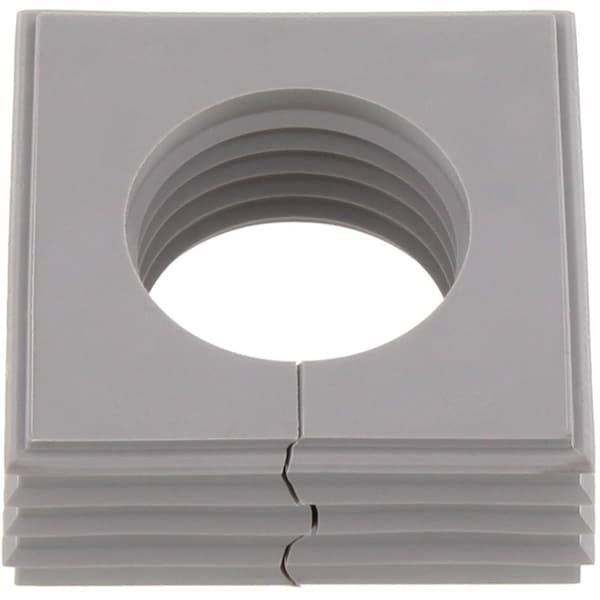 Conta-Clip Large Seal, 17.7 mm. H x 42.8 mm. W x 42.8 mm. L, Thermoplastic Elastomer - 28587.6