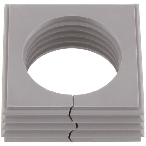 Conta-Clip Large Seal, 17.7 mm. H x 42.8 mm. W x 42.8 mm. L, Thermoplastic Elastomer - 28592.6