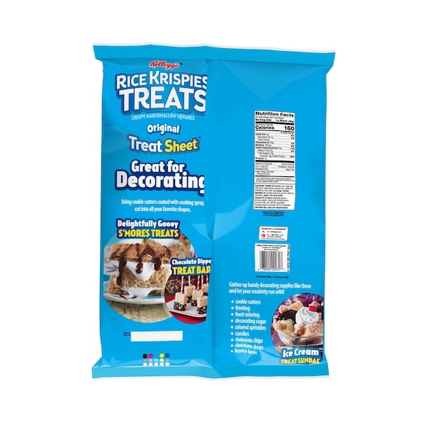 Kellogg's Kellogg's Rice Krispies Lámina de Dulce Original 32 oz., Paquete de 5 - 3800026532