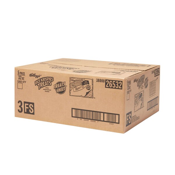 Kellogg's Kellogg's Rice Krispies Lámina de Dulce Original 32 oz., Paquete de 5 - 3800026532