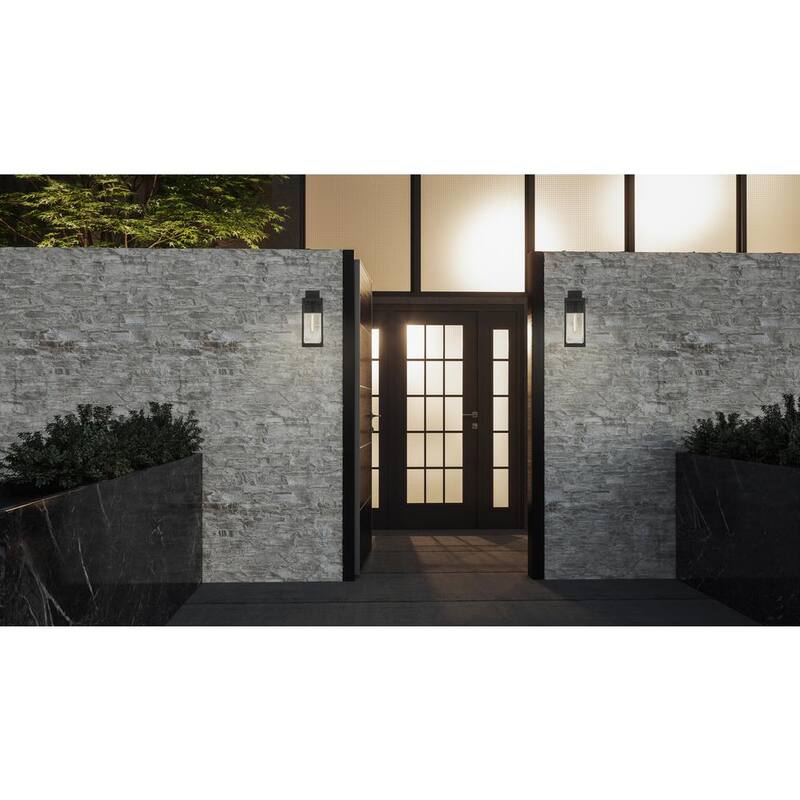 Lámpara de pared para exteriores de bronce occidental Quoizel Westover de 1 luz - WVR8406WT
