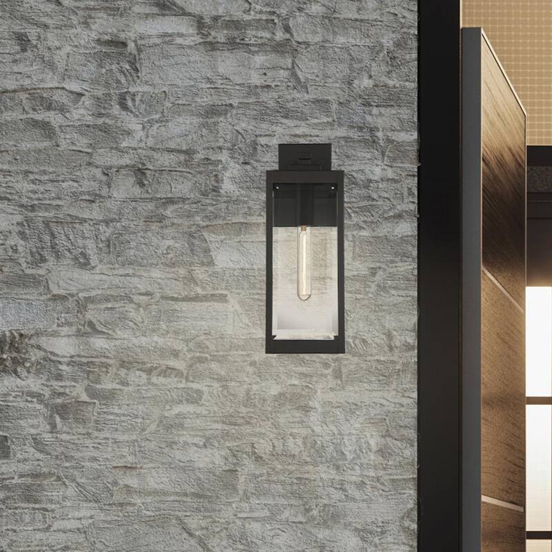 Lámpara de pared para exteriores de bronce occidental Quoizel Westover de 1 luz - WVR8406WT