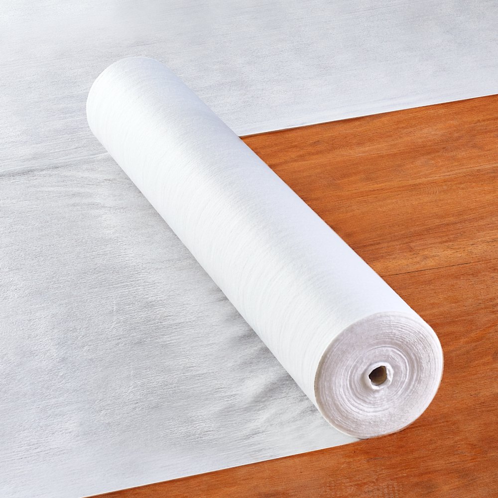 VEVOR Carpet Protection Film, 39" x 100' Floor and Surface Shield, Easy to Cut Simple Installation, Fiber Fabric Car Mat Protection Film Roll for Construction & Renovation,White - XWFBBHMBS1002SH0JV0