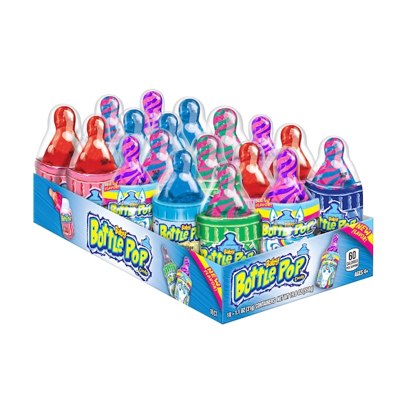 Paquete variado de caramelos Baby Bottle Pop y paletas, 1.1 oz., PK288 - 477-2