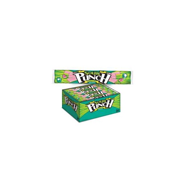 Tiras de Sandía Sour Punch de 2 oz., paquete de 288 - 8049