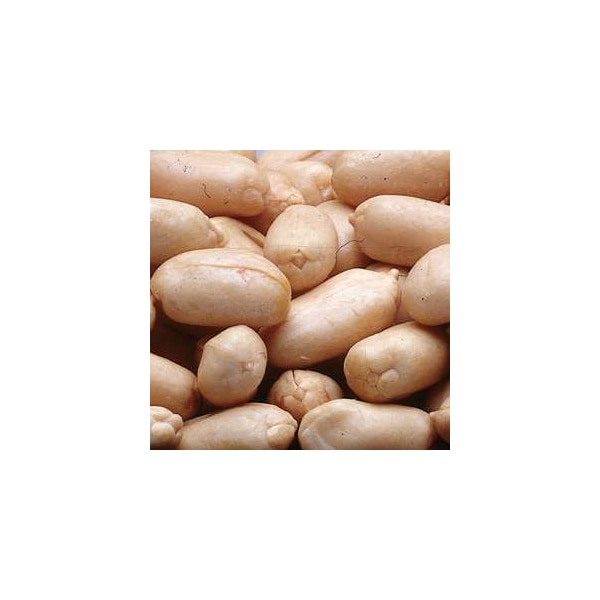Maní crudo blanqueado Azar Azar en bolsa de 12.5 libras, paquete de 2 - 8600882