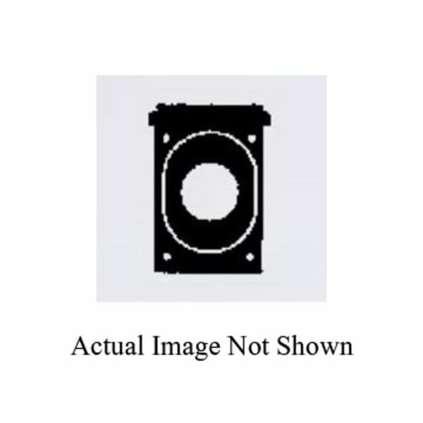 Mulberry Electrical Box Cover, 1 Gang, Rectangular, Aluminum, Twist-Lock® Receptacle Cover - 30529