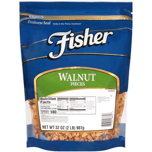 Fisher Fisher Trozos de Nuez Nugget Walnut 32 oz., PK3 - 18861A