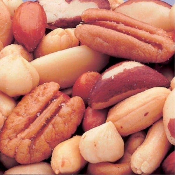 Nuez mixta de maní tostado y salado Azar Azar 50% 2.3 lbs bolsa, paquete de 6 - 7004096