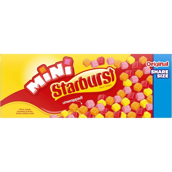 Starburst Original Desenvuelto Dulces de Fruta masticables Bolsa de 3.5 oz., paquete de 90 - 349026