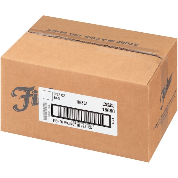 Mitades y piezas de nuez Fisher Fisher, 32 oz., PK3 - 18860A