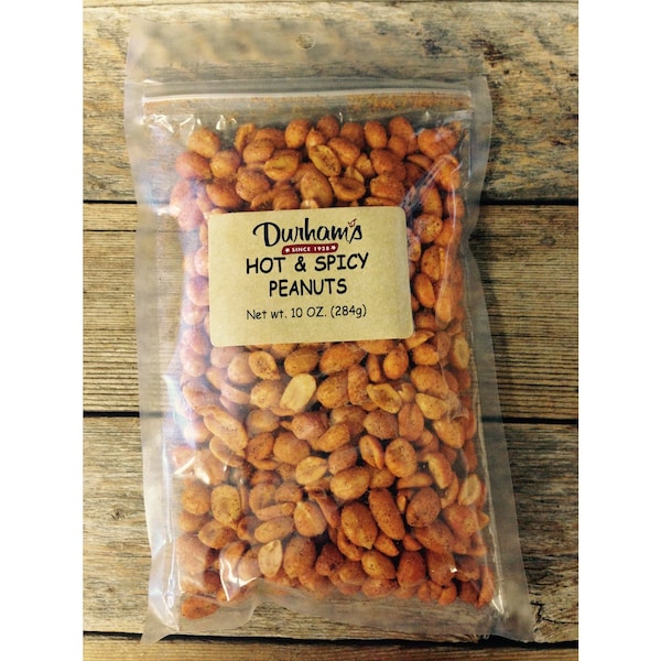 Cacahuates picantes y picantes de Durhams en bolsa de 10 - 7304240013