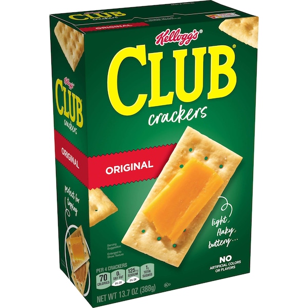 Galleta Keebler Club Original de 13.7 oz, caja con 12 piezas - 3010010056